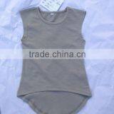 Persnickety Baby Girls 100% Cotton Ruffle Tops With Tank Sleeves thumbnail-2