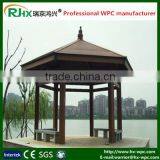 Quadrangle and Hexagonal WPC Garden Pavilion Gazebo