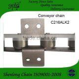 C2082 Double Pitch Conveyor Chain With Side Attachments thumbnail-2