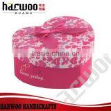 Cute paper box with ribbon bow tie