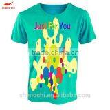 100% Polyester China Factory Price Brand New Fashion Custom Print T-shirt thumbnail-5