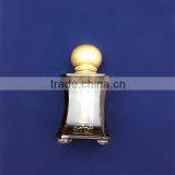 High Quality Crystal Perfume Bottle, Golden Perfume Bottle, Crystal Perfume Bottle Sale thumbnail-2