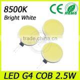 2015 Auto Parts Led Cob Light 8500k Led Lighting Bulb, 2.5w Led Cob g4 thumbnail-1