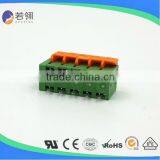 Brass PCB Spring Terminal Block Pitch 7.62mm thumbnail-2