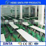 FRP Attached Shool Desk and Chairs,furniture Desk and Chair
