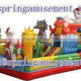 Animal Kingdom Theme Inflatable Fun City, Inflatable Amusement Park SP-FC038