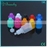 Beauchy new 0.2oz color ejuice glass bottles 5ml ecigarettes