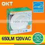 Interchangeable 5-Inch or 6-Inch IC/UL 6" Recessed Led Light With White Trim thumbnail-3