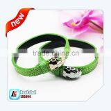 Fashion Brand Devil Rays Leather Bangle for Men and Women thumbnail-4