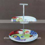Porcelain Home Cake Stand,China Pocerlain Dinner Plate,cholocalate Cake Plate thumbnail-1