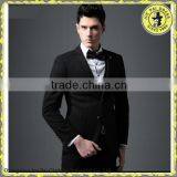 Tailor Made Black Wedding Dress For Men thumbnail-5