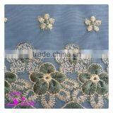 2016 Used for Clothing Net Lace Fabric Green thumbnail-3