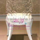 Competitive Price High Quality Wedding Chair Acrylic Back Chair thumbnail-3