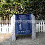 Concrete Outdoor Garbage Bin Metal Garbage Bin thumbnail-2