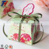 Exquisite Wedding Candy Paper Box With Various Designs Wholesale thumbnail-1