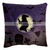 Fancy Designed Festival Square Pillow Halloween Witch Pillow for Party and Home Decoration thumbnail-1