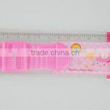 Sliding Ruler, Plastic Ruler Triangle Protractor Set thumbnail-4