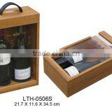 Custom Wood Antique Wine Packing Box Wine Holder Wholesale thumbnail-1