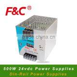 F&C FP500D-24MDA 500W 12/24/68Vdc Optionally, Switch Power Supply, 110 Or 220 Input Voltage. thumbnail-1