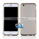 C&T Premium Silver Aluminum Metal Bumper Frame Case for Apple IPhone 6 (4.7-inch) , For IPhone 6 Iron Bumper thumbnail-2