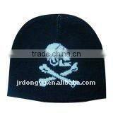 Men Knitted Skull Hat Pattern