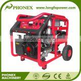 Portable Standby 13hp Gasoline Generator 5.5kW with Wheel Kit and Electric start