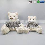 Plush Material 30cm Plush Bear Toys With Coat thumbnail-2