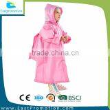 Hot Sell PVC School Bag Raincoat For Children thumbnail-3