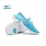 ERKE Summer Womens Cream Color Casual Shoes Breathable Beach Aquatic Shoes for Girls Full Mesh Flexible Loafers Couple Syle thumbnail-6