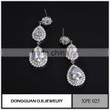 Square Diamond Earring /hot Selling Earring /925 Silver Earring thumbnail-6