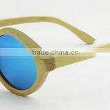 2016 Bicycle Shape Bamboo Sunglasses With Ice Blue Lens Wholesale thumbnail-2