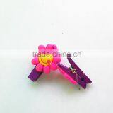 Wholesale Flower Shaped Wood Paper Clips Customize Soft PVC Bookmark thumbnail-3