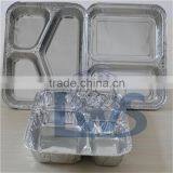 Fast Food Lunch Box/two Portion Foil Container, 2 Compartment Foil Container Manufacturer thumbnail-6