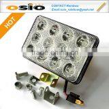 5inch Square 165 With HIGH POWER LED Fog Light Auto Sealed Beam Headlight 8V-36V 36W thumbnail-2