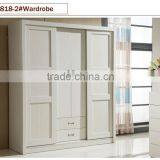 Wooden Small Bedroom Wardrobe Designs thumbnail-5