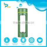 Best Sale Drinking 500 ml Green Sport Glass Water Bottle With Fruit Infuser thumbnail-1