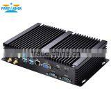 2*COM 4*USB3.0 Intel Core i3 4010u Processor Fanless Mini Rugged Industrial PC With 300M WIFI Win 10 thumbnail-1