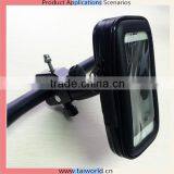 Universal Weather Resistant Bicycle Bike Mount Holder Phone Stand Holder Fit for up to 5.5 Inch Mobile Cell Phone Bracket thumbnail-3