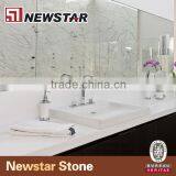 Newstar Prefab White Grain Quartz Top