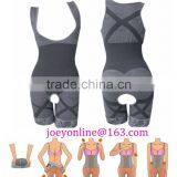 Womens Slimming Bamboo Underbust Shapewear Shaper Suit Body Control Bodysuit