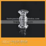 High Quality Plastic Crystal Fittings for Glass Coffee Table Legs thumbnail-1