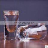 Unique Design Mini 22ml Heavy Base Shot Glass With Line thumbnail-1