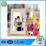 Elegant white PS frame photo frames