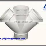 PVC,UPVC/CPVC Injection Mould for Cross Fitting With Good Quality and Low Price thumbnail-3