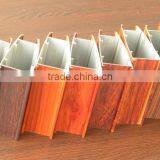 Aluminum Extrusion Profiles Wood Effect Aluminium Material thumbnail-1