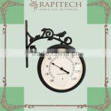 Plastic Double Sided Decorative Garden Wall Clock thumbnail-3