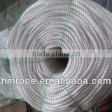pp white 3-strand rope