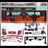 Underslung Trailer Leaf Spring Mechnical Suspension