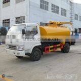 DONGFENG JINKA 4*2 Fecal Suction Tank Truck 4000Liters thumbnail-1
