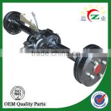 chinese manufacturer tricycle separated rear axle with hydraulic brake